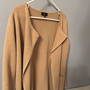 Long sweater, J crew, tan